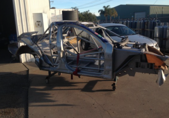 The #8 chassis in its current form