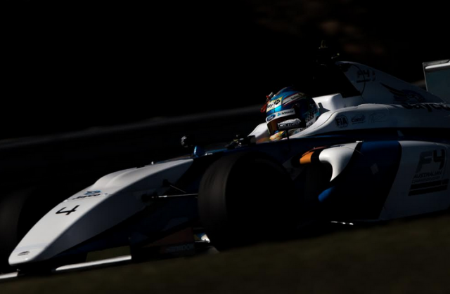 Winterbottom likened the wings and slicks car to a Formula Ford mid-corner