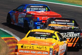 Ryal Harris will face stewards in Townsville over an incident in Race 3 at the Darwin round