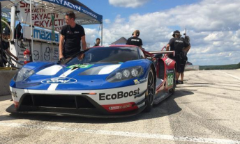 The 2016-spec GTE class Ford GT