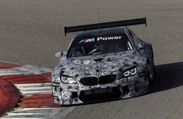 BMW's M6 GT3 being put through its paces in testing