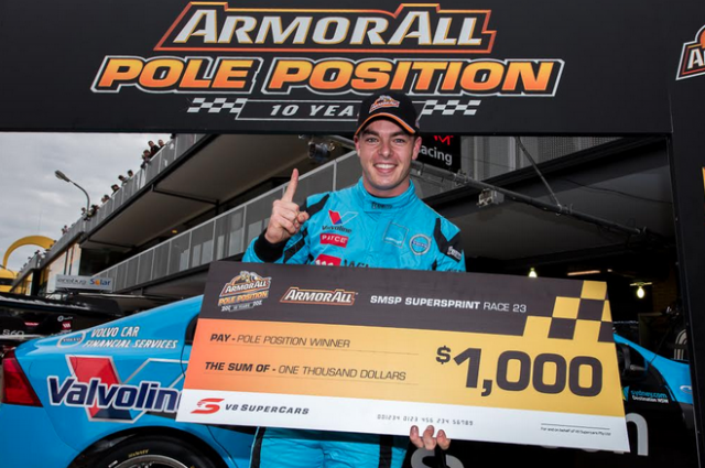 Scott McLaughlin scored pole for Race 23