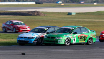 Ben Grice passes Gavin Ross for the lead