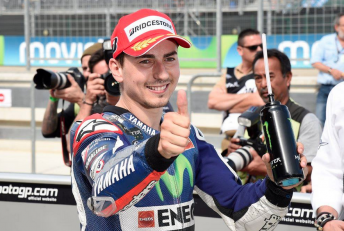 Jorge Lorenzo scored his sixth win of the season