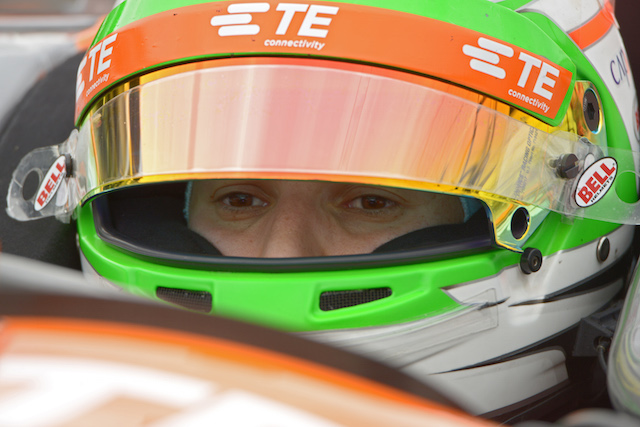 Simona de Silvestro will become acclimatised in a V8 Supercar for the first time at Queensland Raceway today