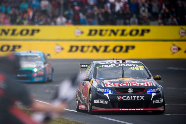 Lowndes leads title favourite Frosty home to win the Bathurst 1000