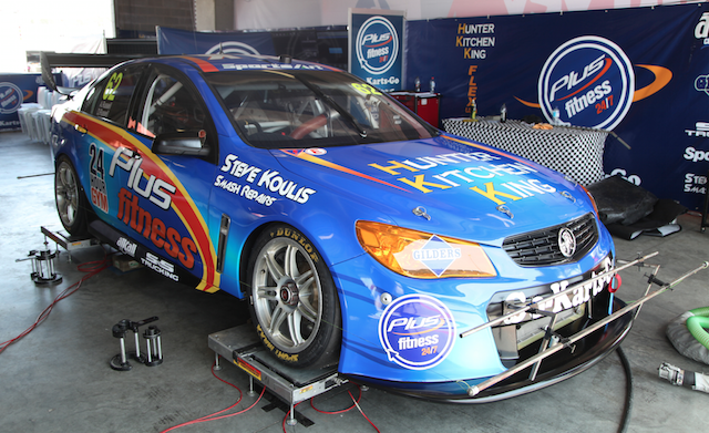 The Novocastrian Commodore is being prepared alongside the team's Dunlop Series entry