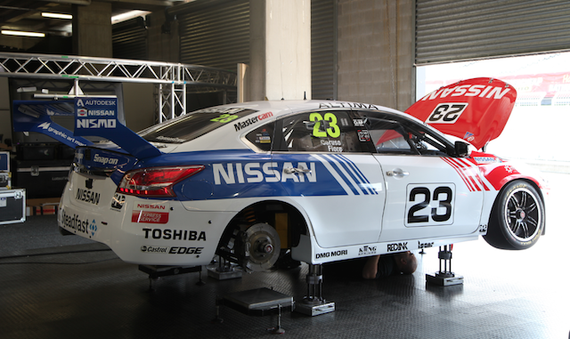 Nissan's 1990 retro effort in its Bathurst garage