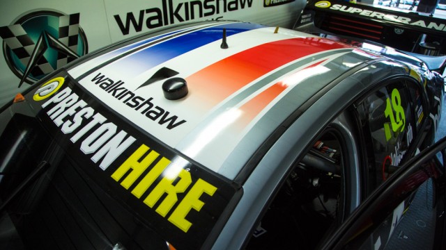 Charlie Schwerkolt's Holden will carry the French colours on its roof
