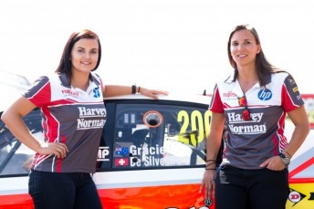 Gracie and De Silvestro with their Prodrive-run Bathurst entry