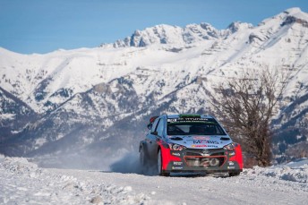 Paddon is gaining experience of the tricky stages
