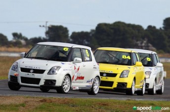 Arrive and Drive' Suzuki Swifts are now eligible for Class E of the APCS. pic: GMC Motorsport Services