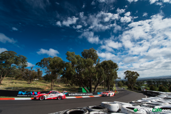 V8 star Scott McLaughlin in action during the weekend's Bathurst 12 Hour