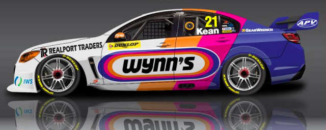 Josh Kean's Wynn's livery