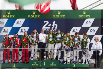 The fierce rivalry between Ford and Ferrari in the GTE Pro class turned nasty with protests and penalties at Le Mans