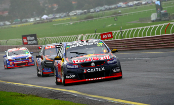 Alex Premat aboard Van Gisbergen's Holden