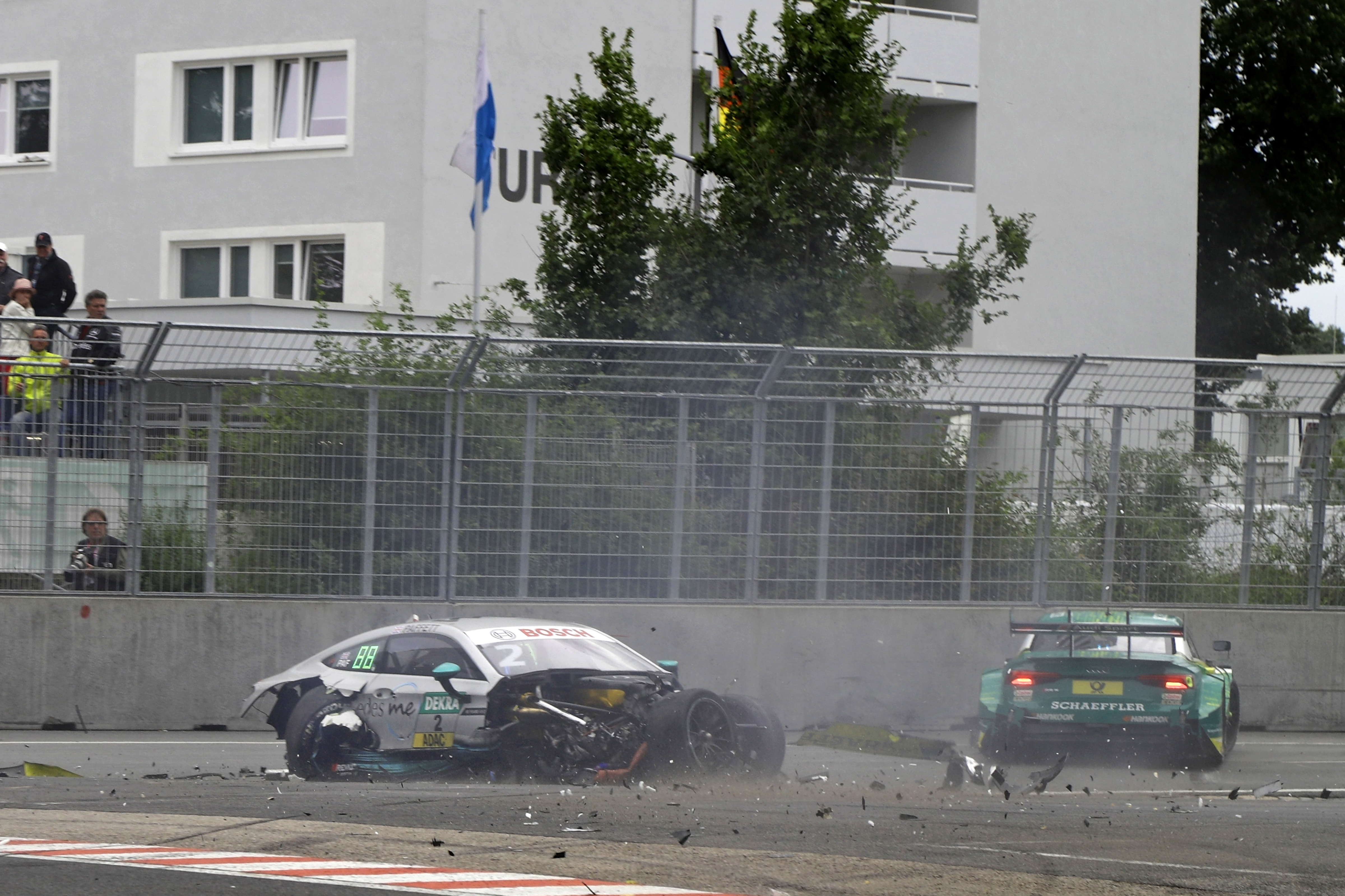 Dtm Norisring Crash Dtm Norisring Crash