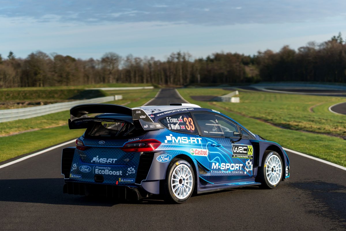 M-Sport Ford reveals 2019 World Rally Car livery - Speedcafe