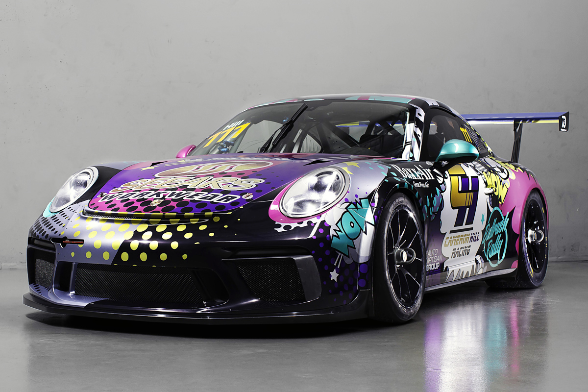 VIDEO Cameron Hill unveils newlook 2019 livery