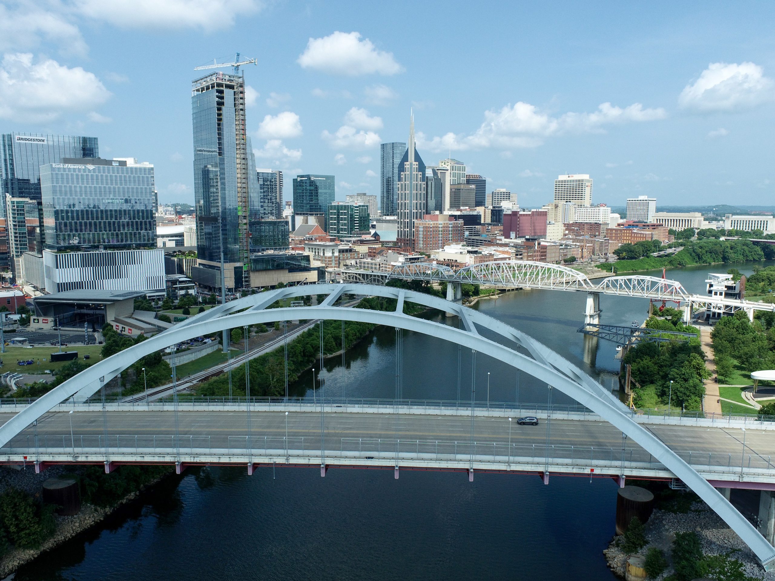 Power Racing across Nashville bridge a bit daunting