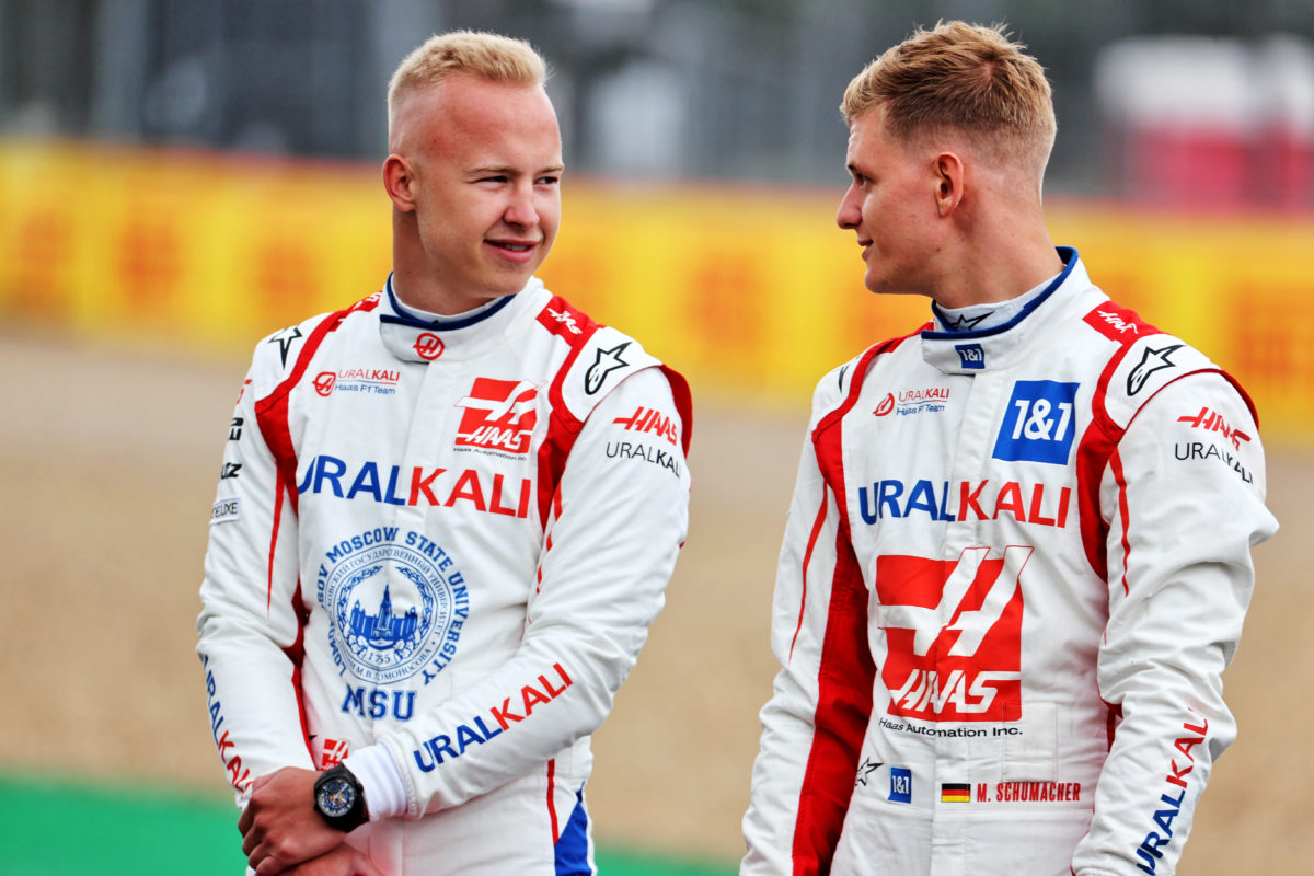 Haas rookie drivers 2021