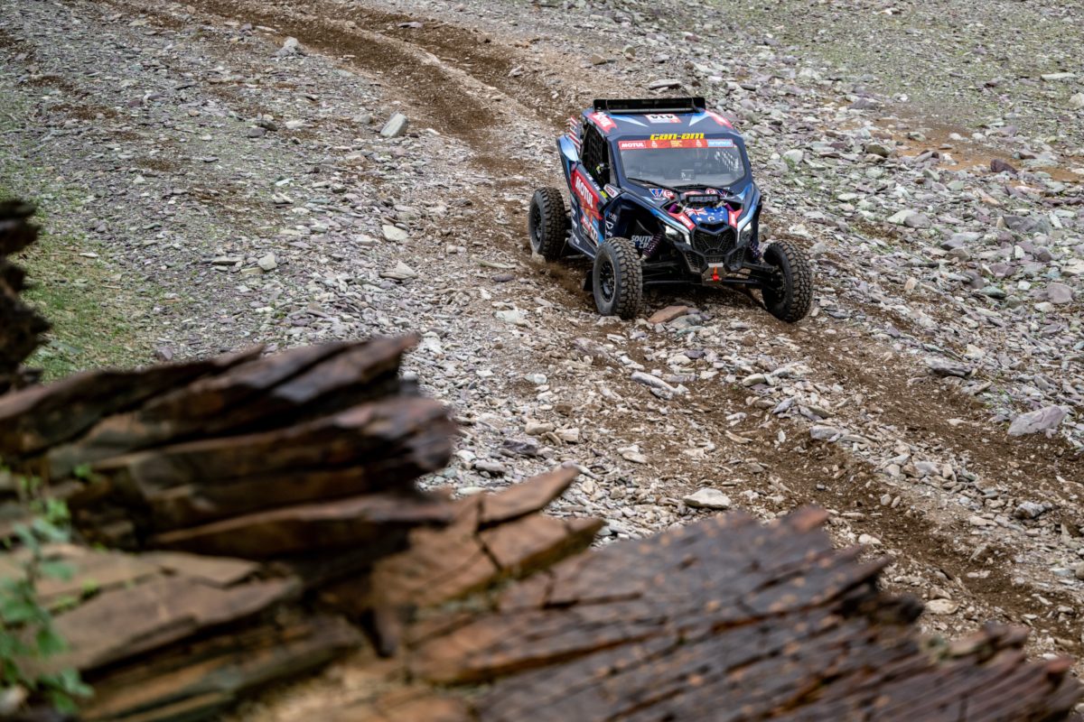 Molly Taylor finished in the top 10 on Dakar Stage 2